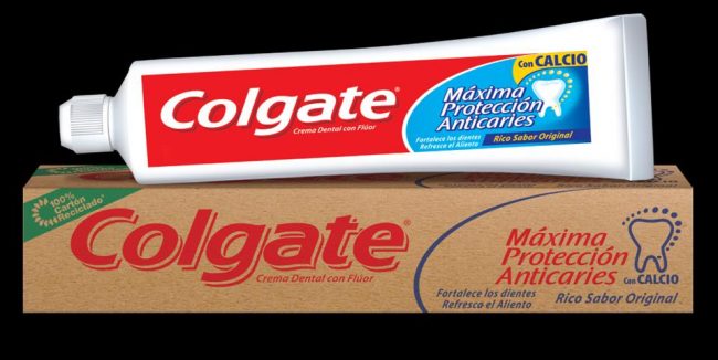 Este es el nuevo empaque reciclado de la pasta dental Colgate (Foto)