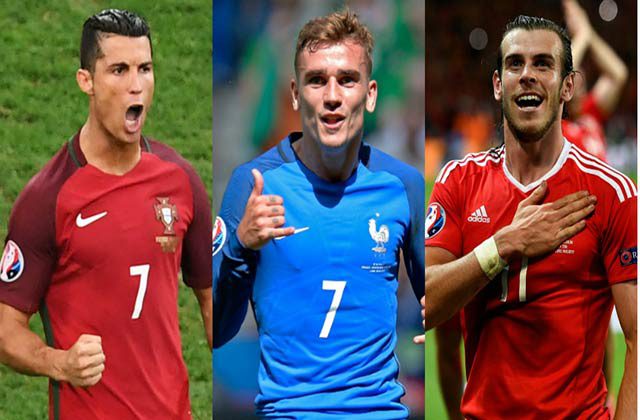 Ronaldo, Bale y Griezmann competirán por el premio al mejor jugador de la UEFA