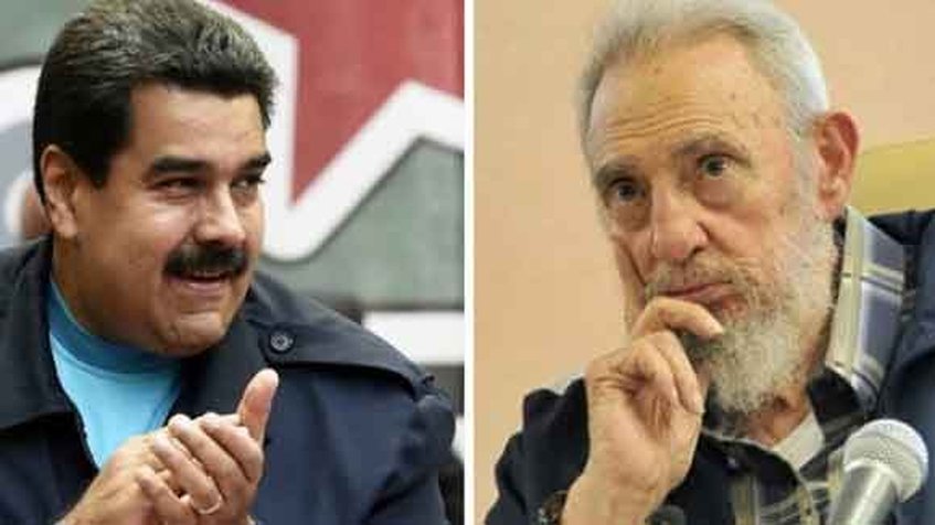 Maduro felicita a Fidel
