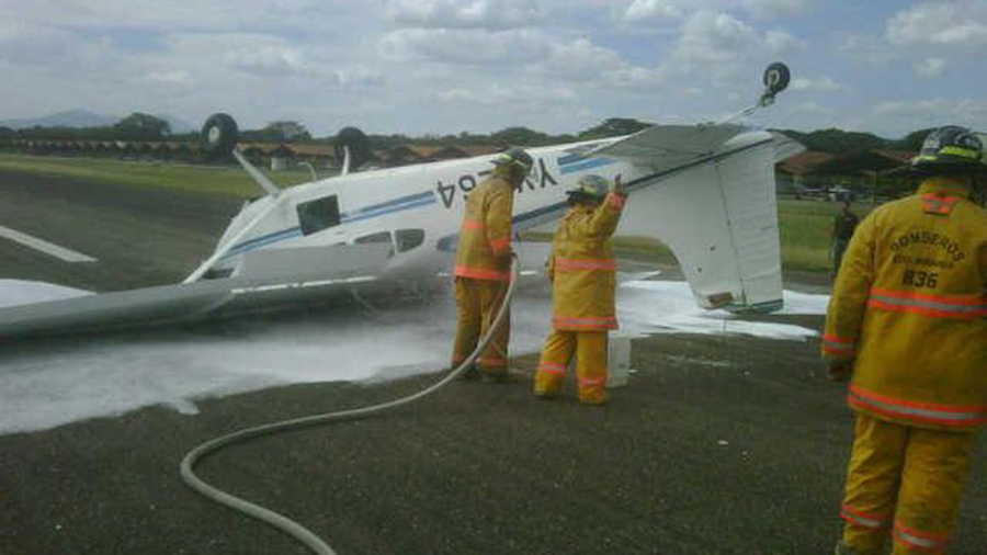 Fallecen piloto y copiloto de aeronave siniestrada en el Aeropuerto Caracas