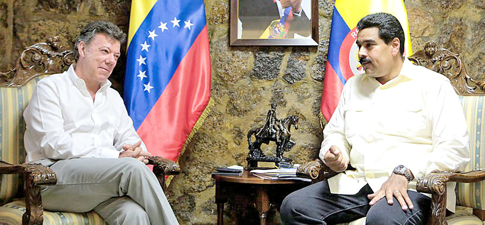 Santos y Maduro se reunirán hoy para tratar tema fronterizo