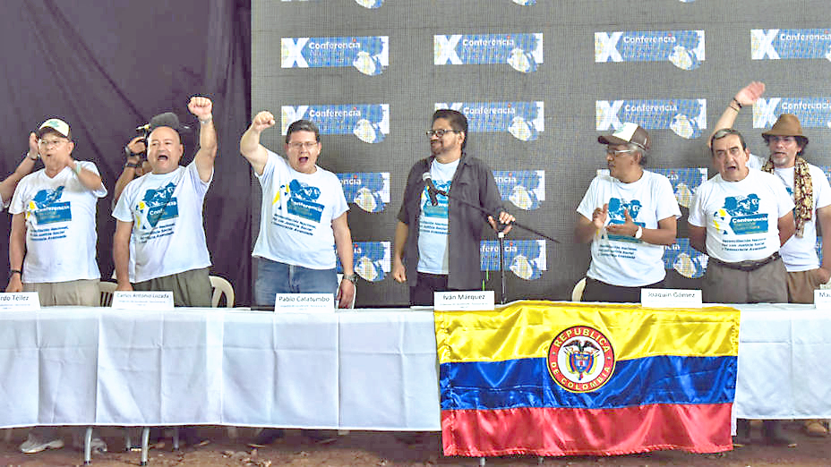 Las FARC ratifican acuerdo de paz