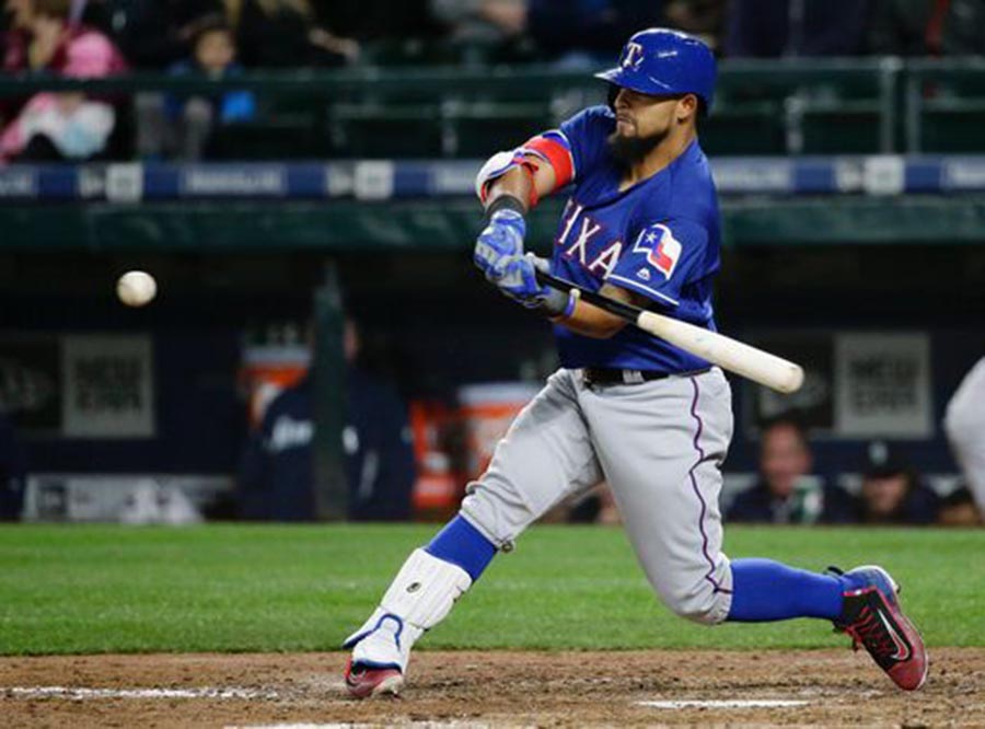 Rougned Odor desatado, llegó a 30 jonrones