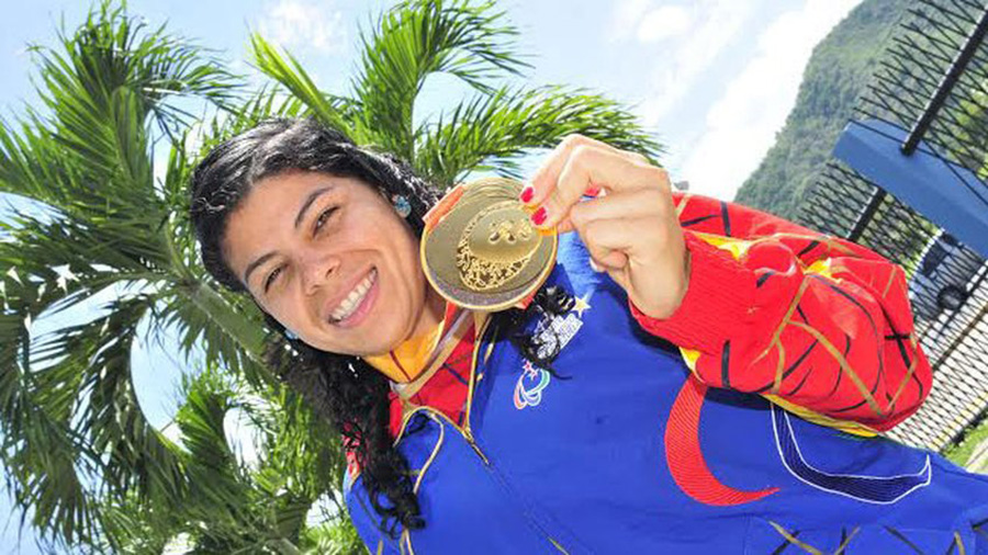 Yescarly Medina ganó medalla de bronce en 100 metros planos en Paralímpicos