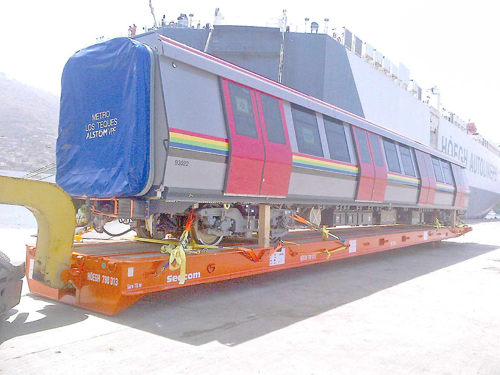 Hoy comienza traslado de tren Metrópolis