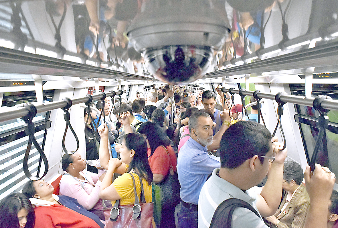 Subió en 40% traslado de usuarios del Metro