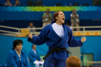 La judoca venezolana Naomi Soazo se trajo la medalla de bronce