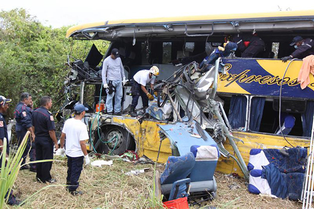 11 fallecidos en accidente de Expreso Los Llanos