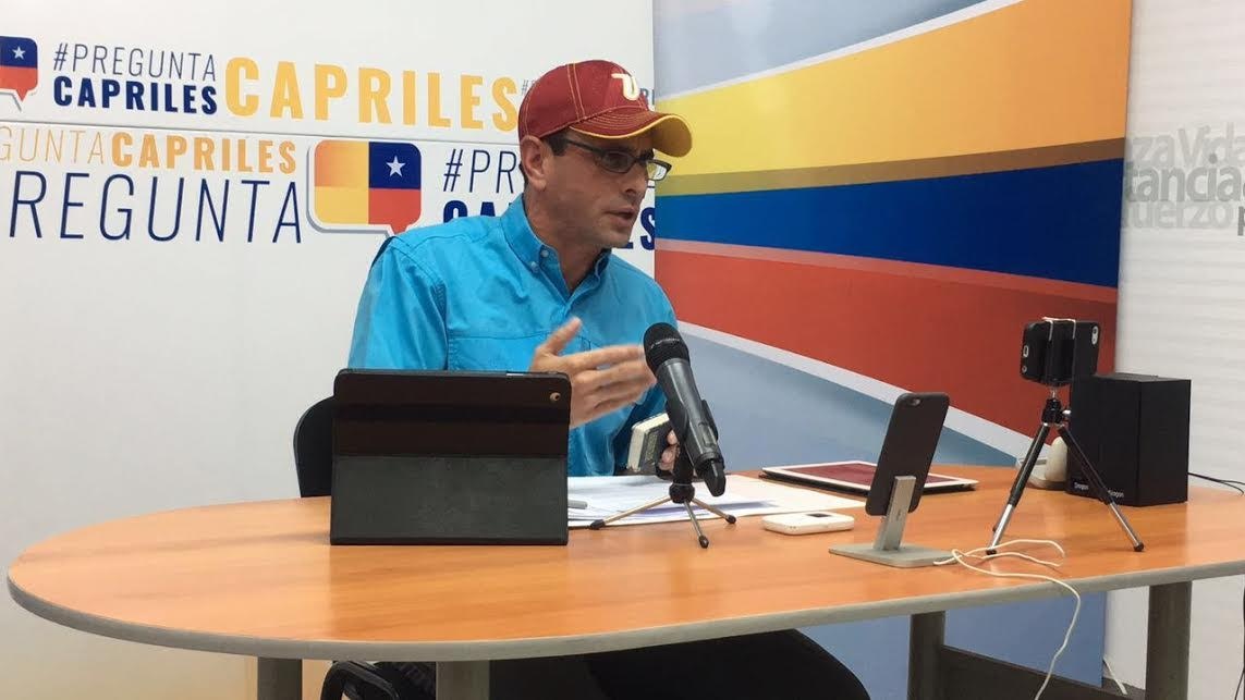 Capriles: Ninguna individualidad está por encima del revocatorio, nadie lo puede negociar