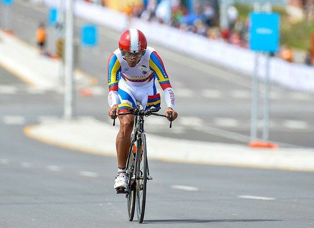 Cirio Molina ganó diploma en ciclismo en Paralímpicos Río 2016