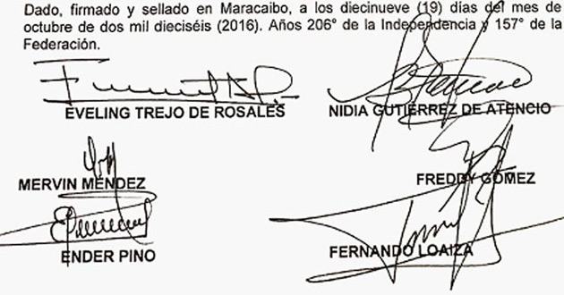Alcaldes del Zulia firmaron el presupuesto de 2017
