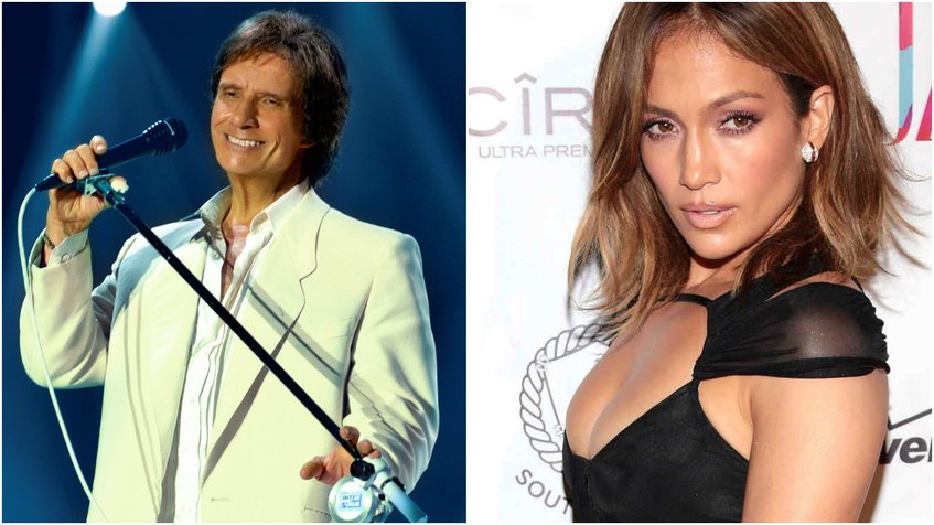 Roberto Carlos y Jennifer López graban tema en español