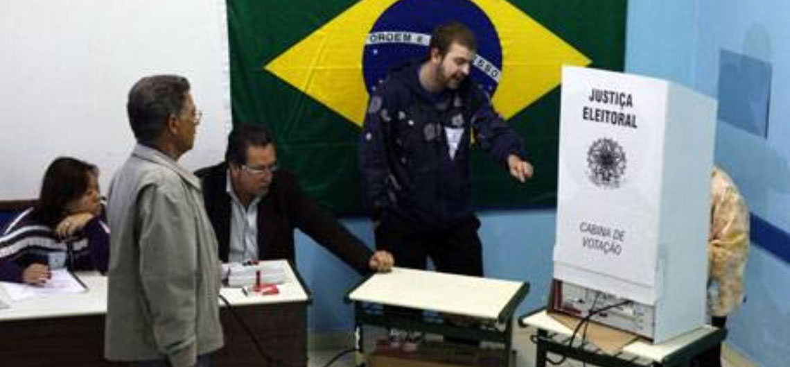 Brasileños irán a elecciones regionales