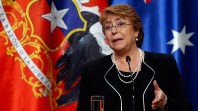 Bachelet cambió gabinete ejecutivo que afecta varios ministerios