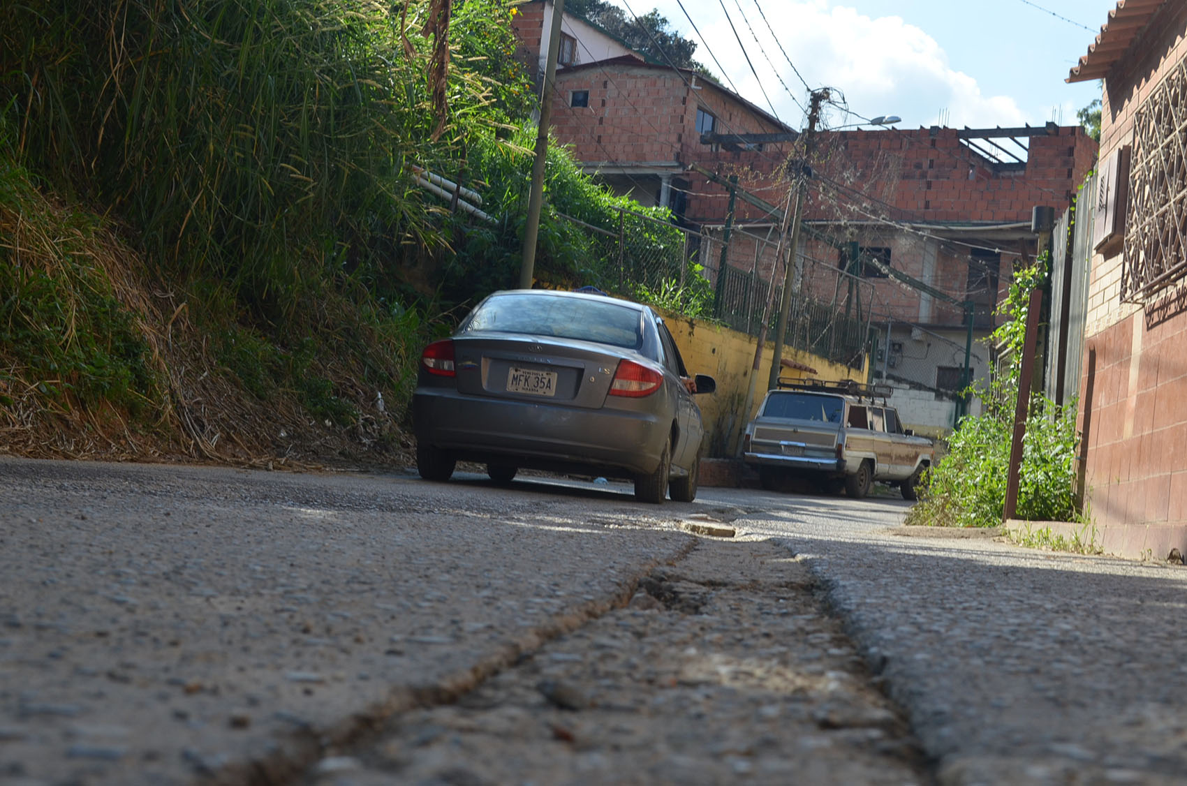 En El Castaño no se puede transitar