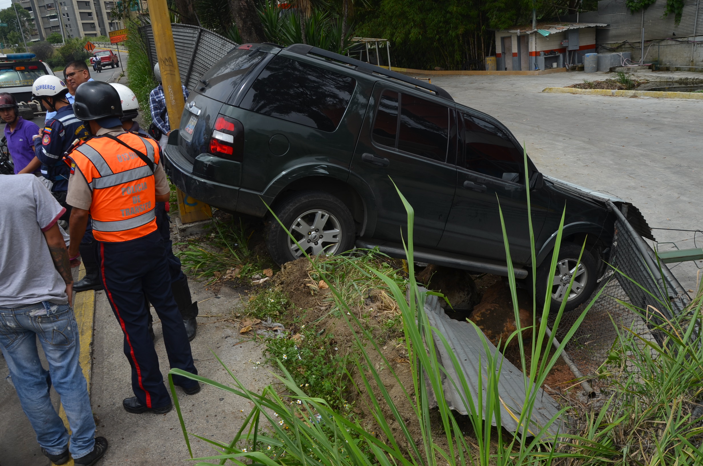 Colisionó camioneta en la Panamericana