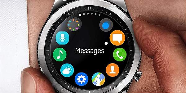 Samsung presentó su nuevo reloj inteligente, el Gear S3