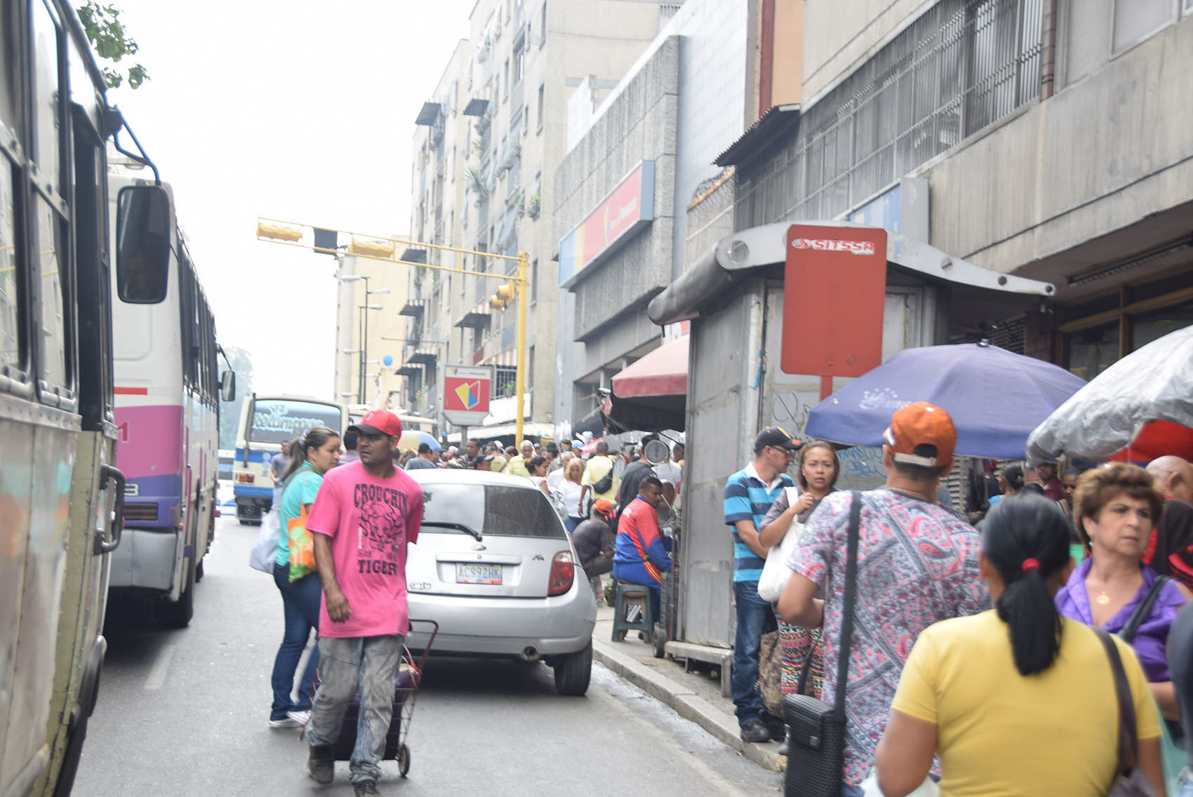 Plaza Guaicaipuro es zona roja