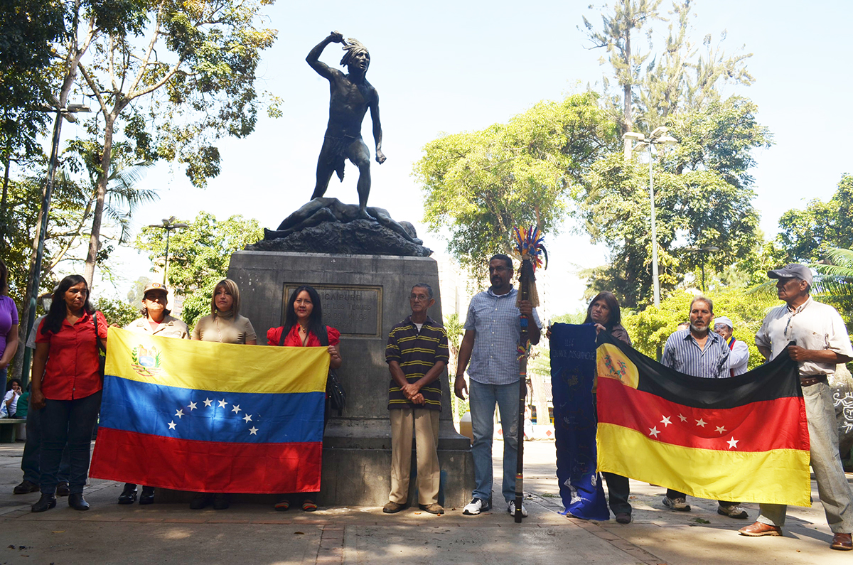 Conmemoran lucha de Guaicaipuro