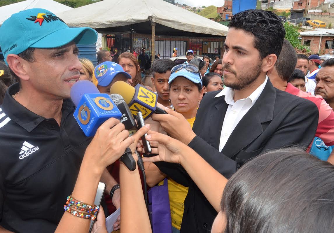 Capriles: Tenemos la oportunidad de luchar por el cambio con nuestra huella