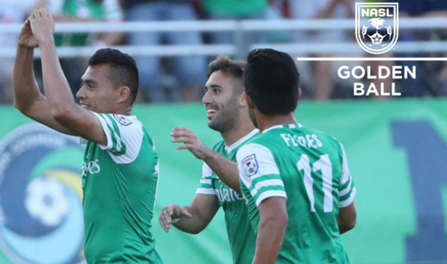 Juan Arango se llevó el Balón de Oro 2016 de la NASL