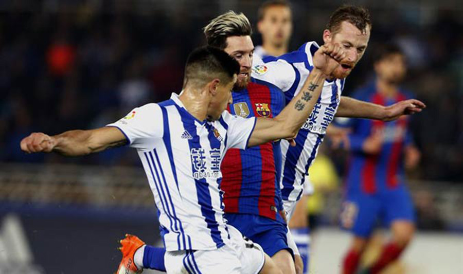 La Real Sociedad dio una lección al Barcelona