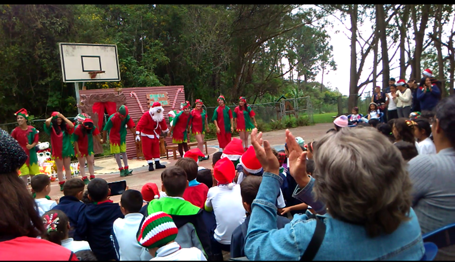 Apertura de la Navidad en la U.E.E Nuestra Señora de los Dolores