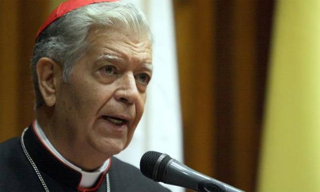 Cardenal Urosa Savino oficiará misa por Venezuela