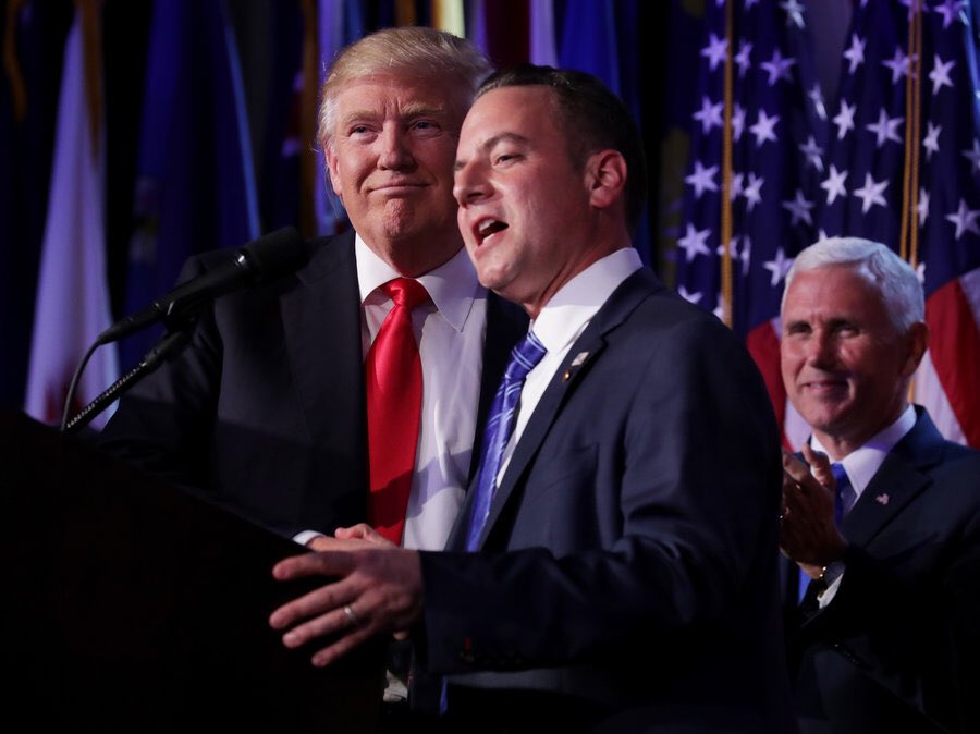 Trump nombra a Reince Priebus como jefe de gabinete