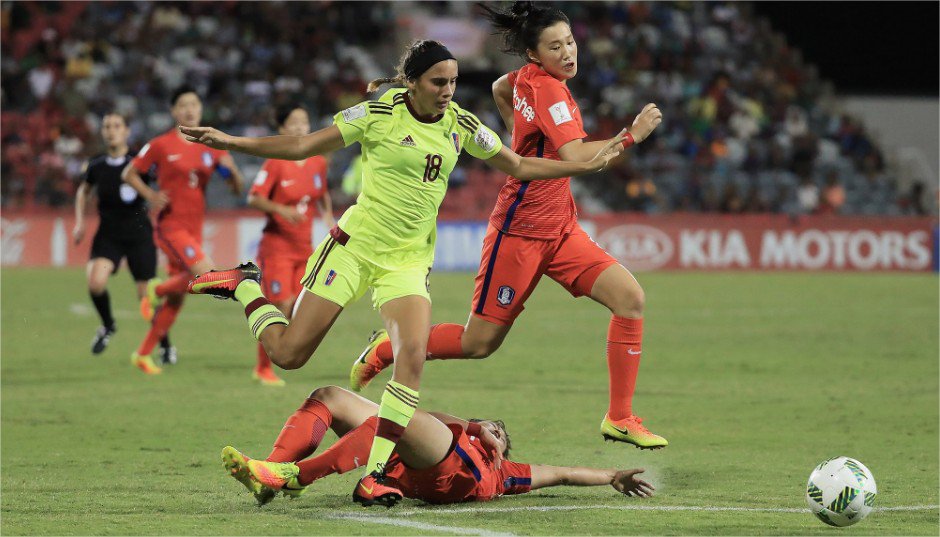 La Vinotinto femenina sub-20 cayó ante República de Corea