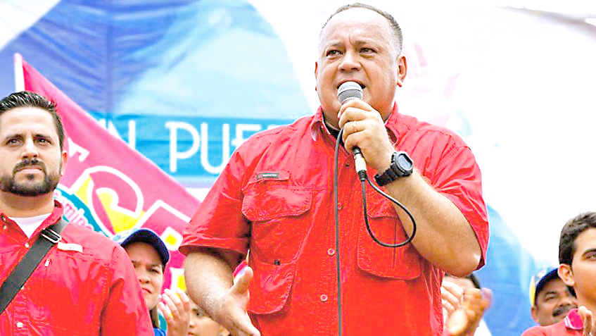 Cabello: No hay ni una posibilidad de elecciones generales