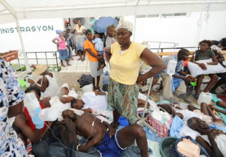 ONU aportó $ 400 millones para lucha contra el cólera en Haití