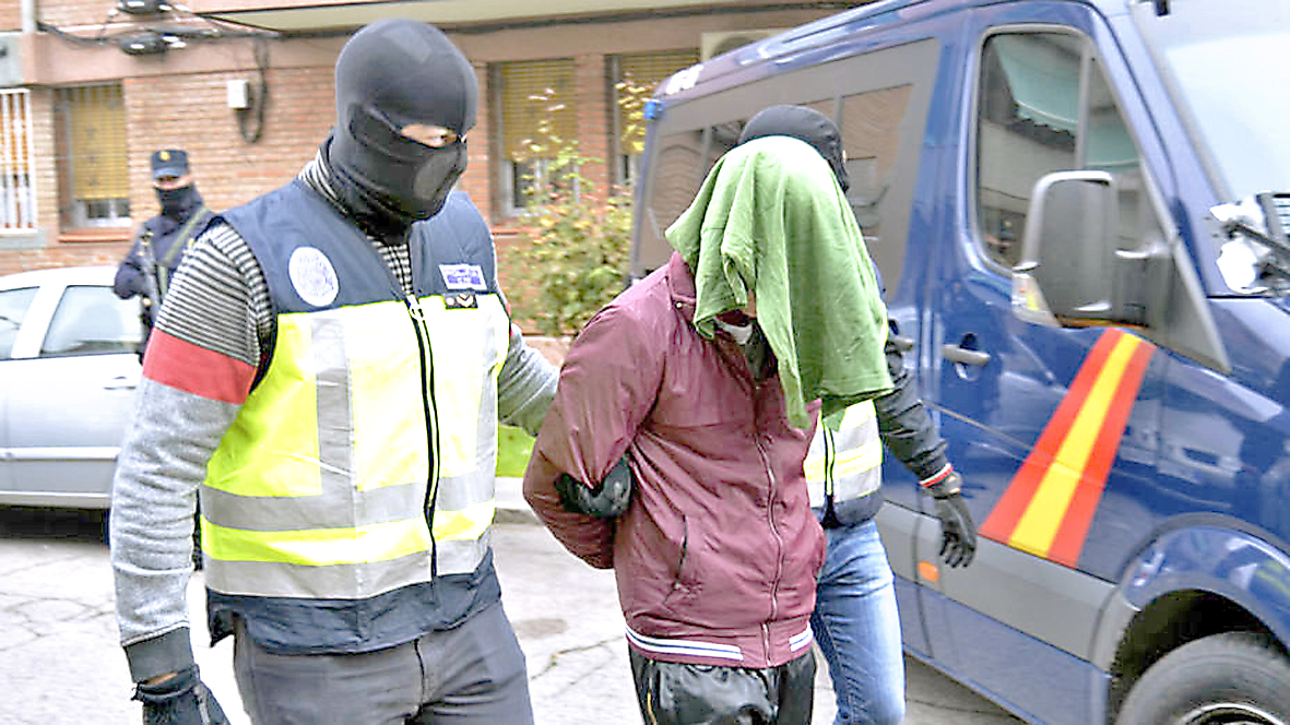 Arrestados en España cuatro sospechosos de nexos con ISIS