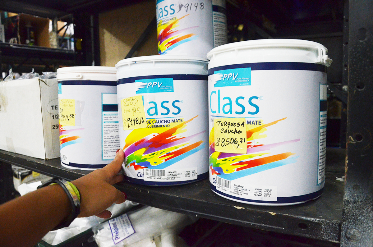 Cae despacho de  pinturas en Los Altos