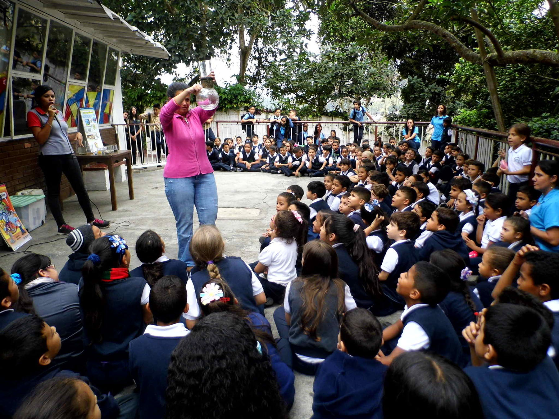 Plan El Agua en Nuestras Vidas visitó colegio La Colina