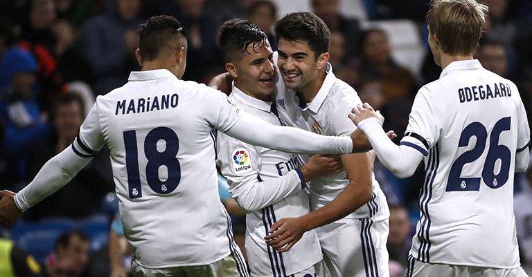 Enzo Zidane debutó y anotó con el Real Madrid