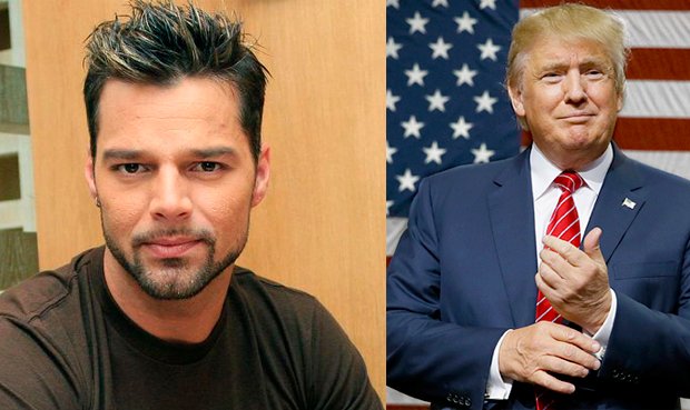 Ricky Matin  insultó a Trump