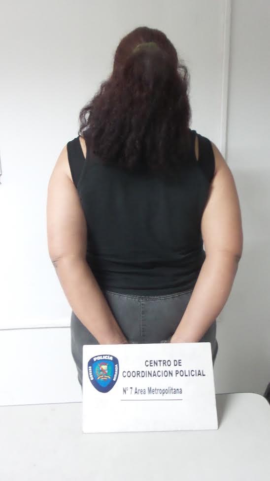 Presa por golpear a una mujer