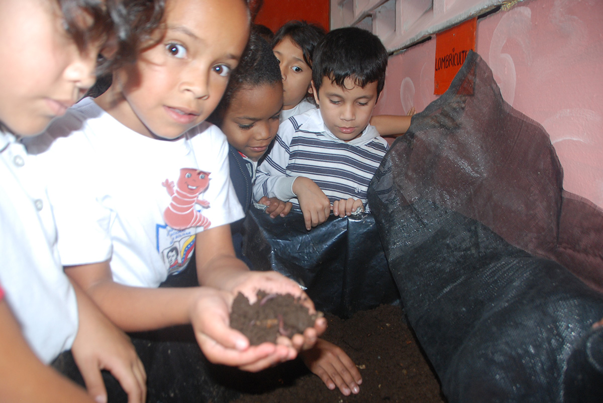 Proyecto humus de lombriz llegó a las escuelas