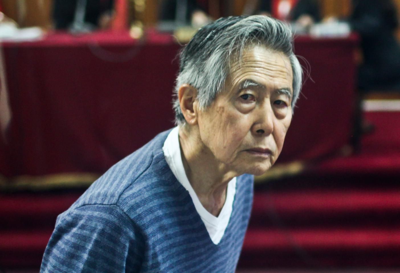 Hospitalizan a expresidente Fujimori por riesgo de isquemia cerebral