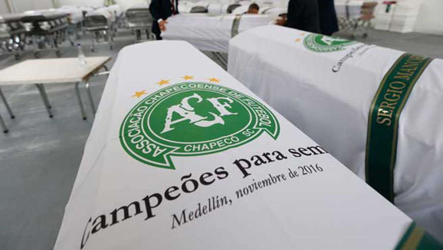 Chapecoense será declarado campeón de la Sudamericana