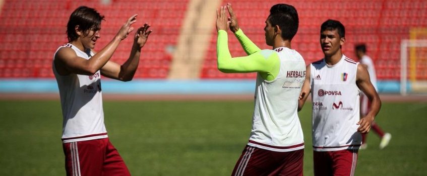 La Vinotinto sub 20 sumó victoria en el primer amistoso en Mérida