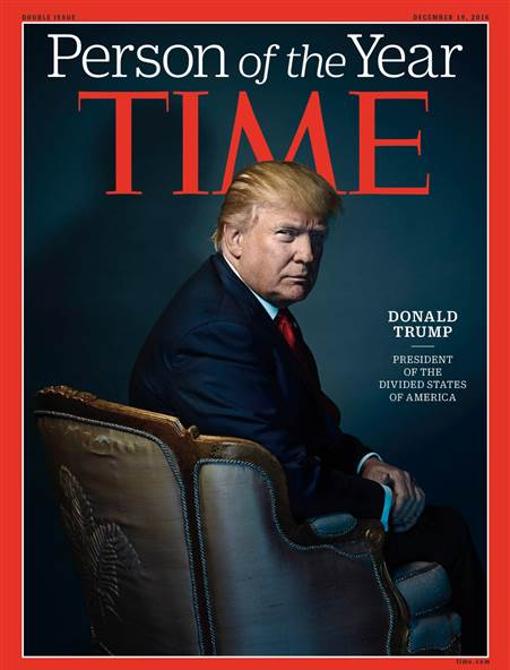 Donald Trump, persona del año para la revista «Time»