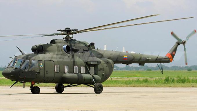 Padrino López: Buscan helicóptero Mi-17 por vía fluvial