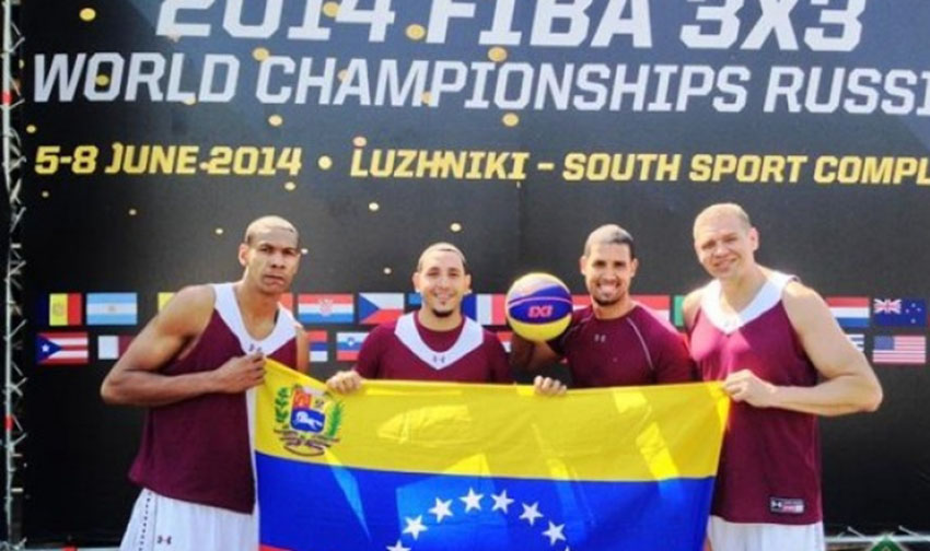 Baloncesto venezolano 3X3 obtiene nueva clasificación mundial