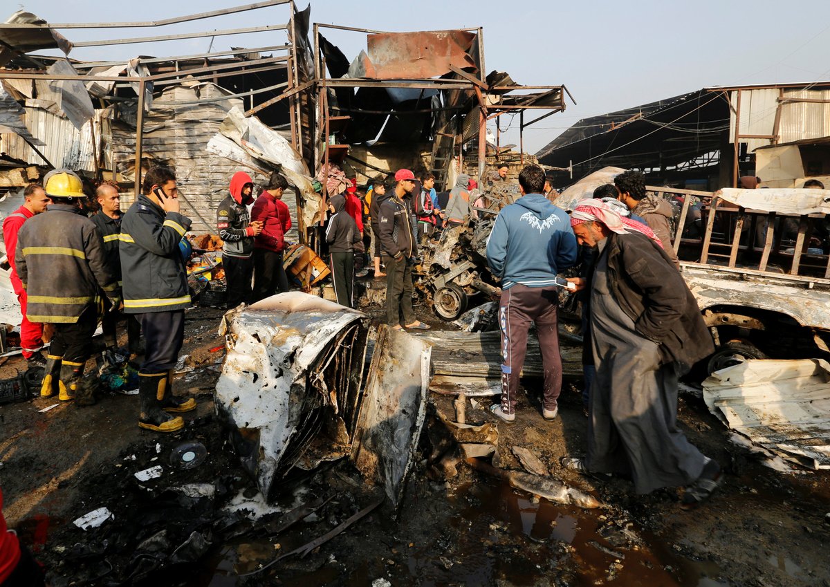 Coche bomba deja al menos 12 muertos en Bagdad