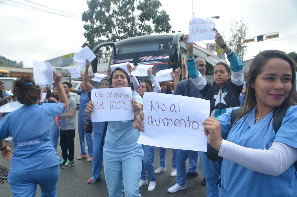 Alzados por aumento