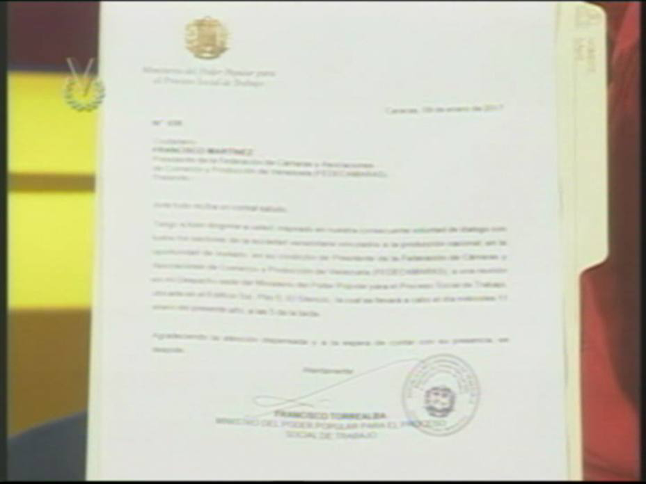 Ministro del Trabajo citó al presidente de Fedecámaras