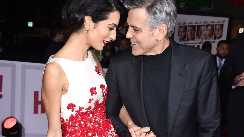 George y Amal Clooney serán padres de gemelos y ya saben el sexo