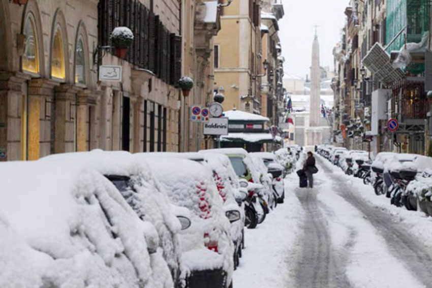 Bajas temperaturas dejan siete muertos en Italia